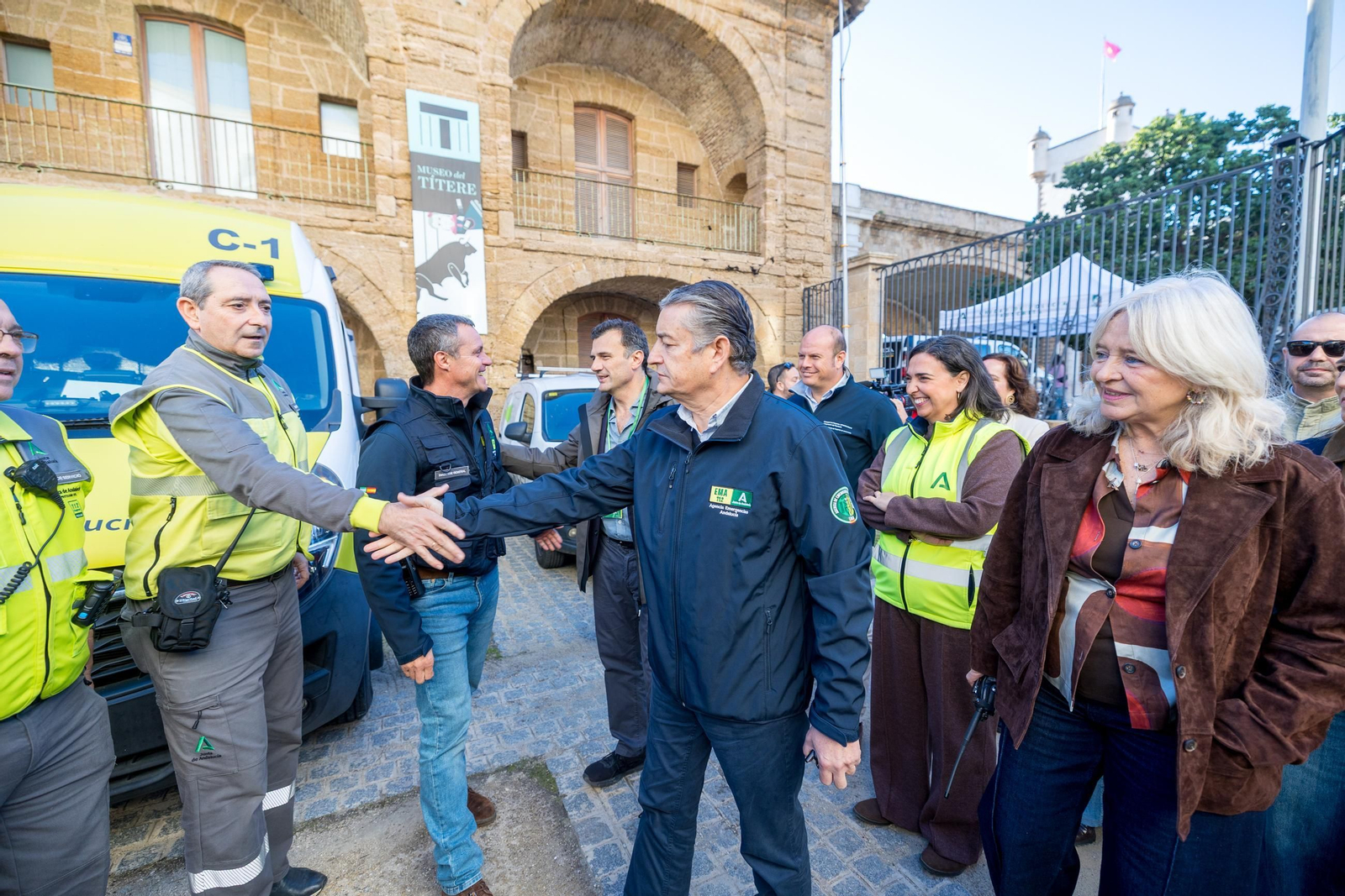 Todas las imágenes del simulacro de tsunami en Cádiz