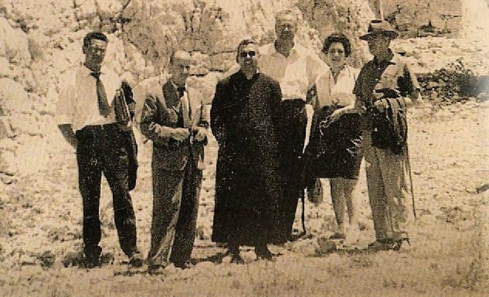 Adolfo Martínez, Jesús Bermúdez, José Ángel Tapia, Francisco Prieto, Olga Raggio y Alfonso Gamir.