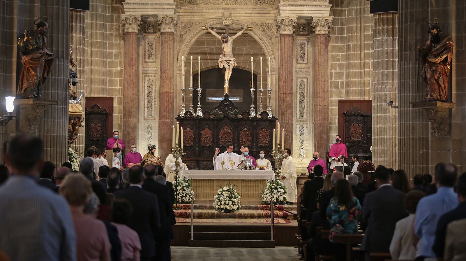 Misa del Corpus en la catedral de Jerez