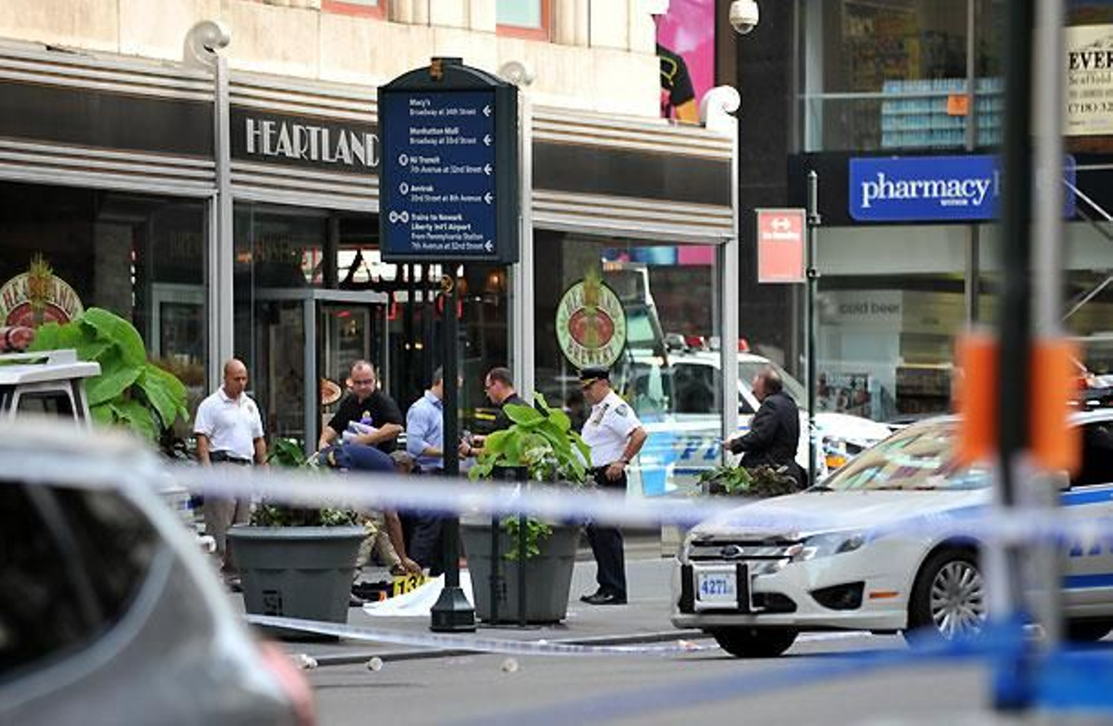 Dos muertos y nueve heridos en un tiroteo ante el Empire State Building
