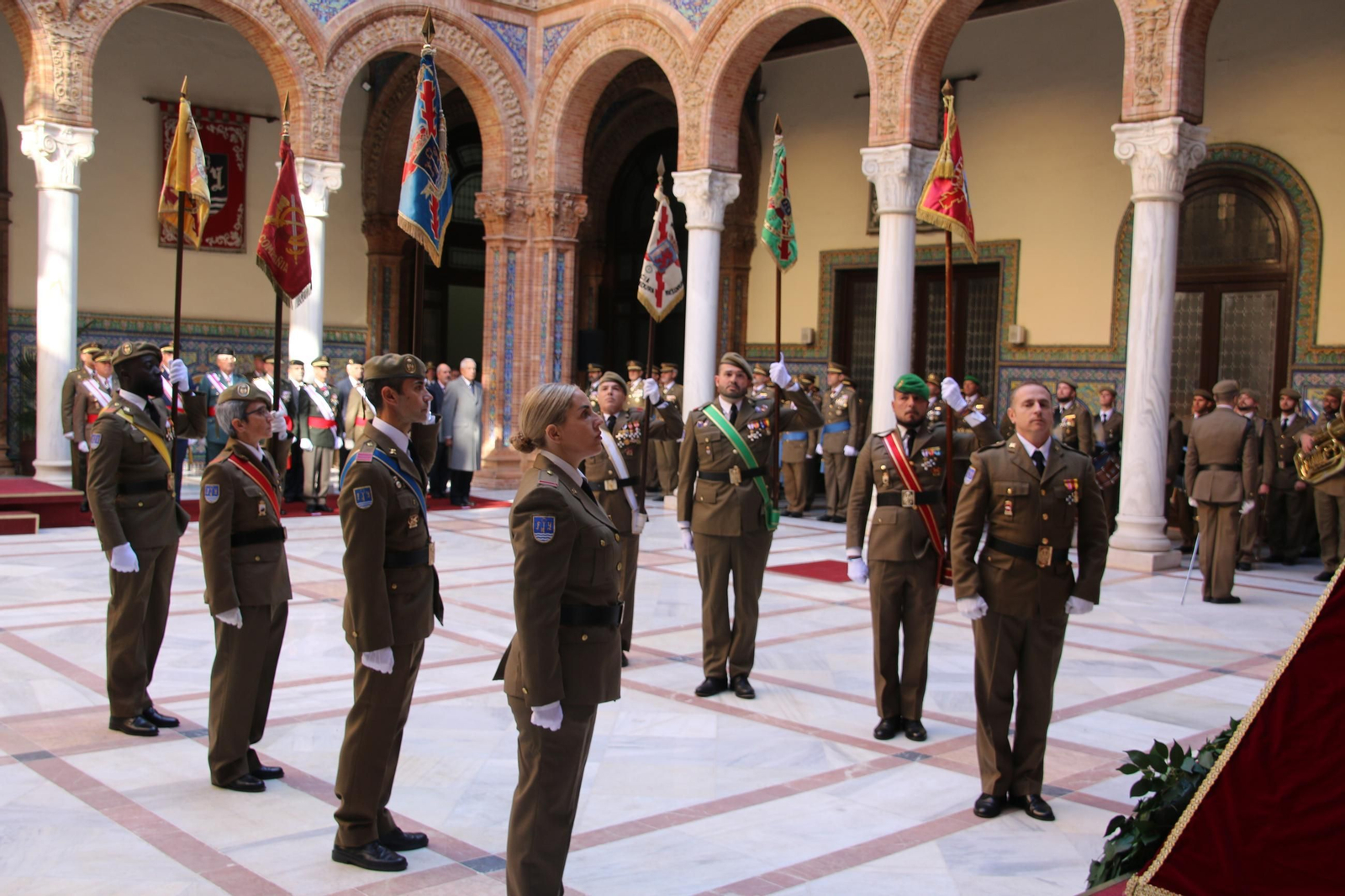 Acto en Capitanía en honor a la Inmaculada.