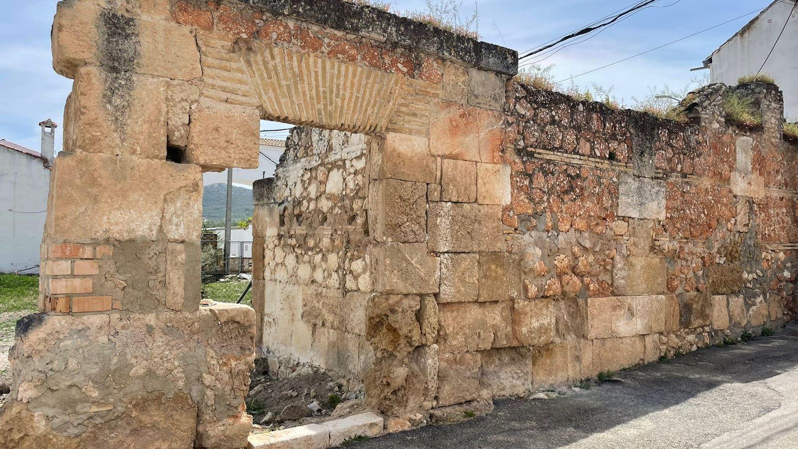 Los restos del Palacio de Juan de Córdoba Centurión.