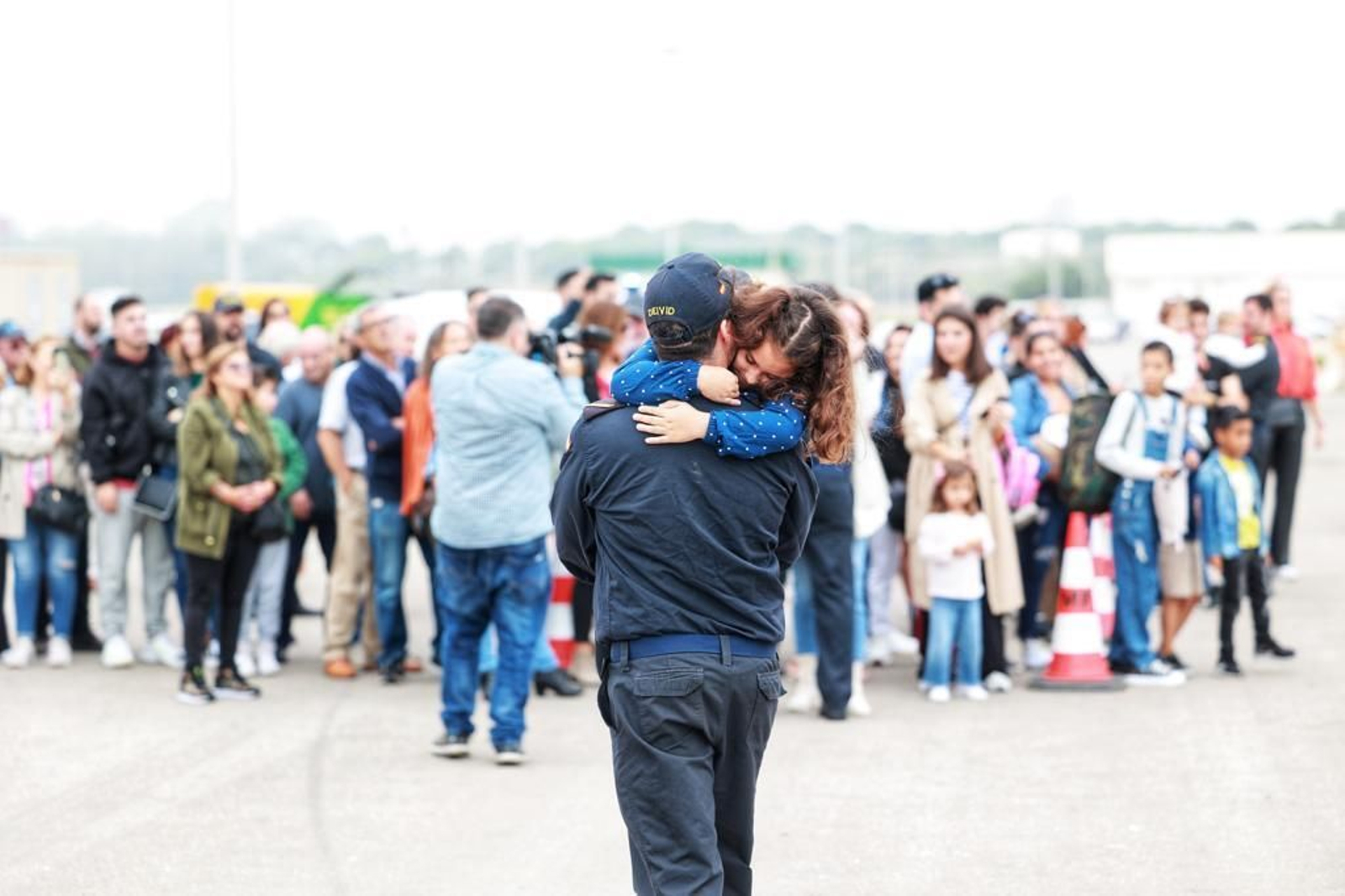 Las imágenes de la despedida de la fragata 'Santa María' para la misión Ataltanta