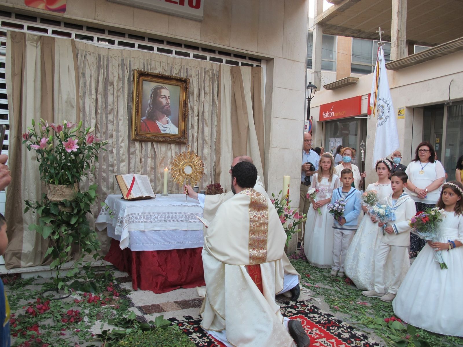 La procesión del Corpus Christi de Vera, en imágenes