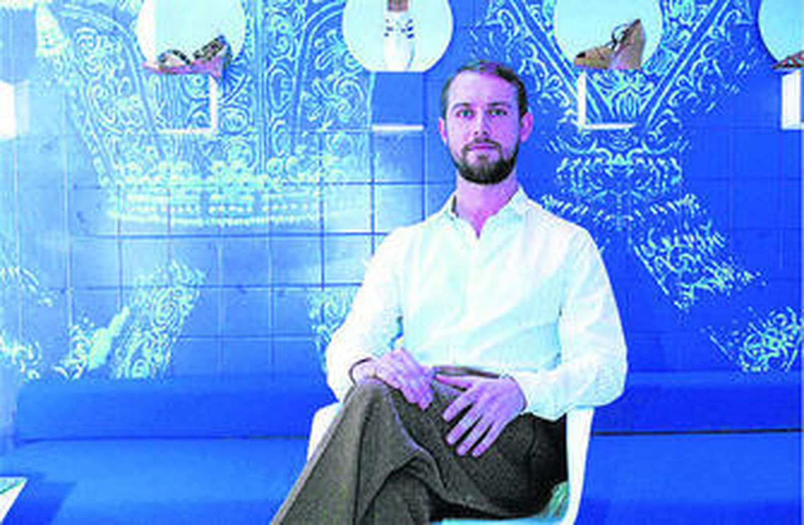 El diseñador Nicolás Vaudelet, de la firma El Caballo.