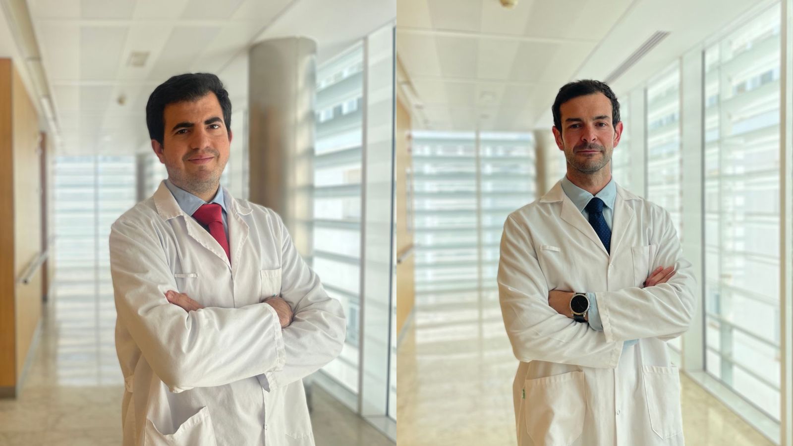 Los doctores Fernando Candau y José Lama.