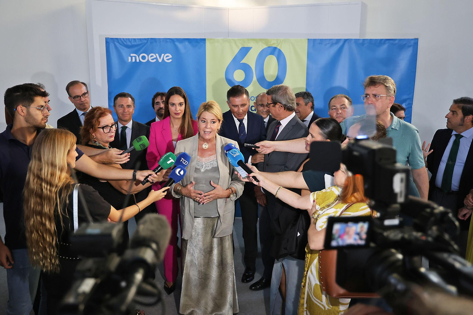 Imágenes de la celebración del 60 aniversario de Moeve en Andalucía