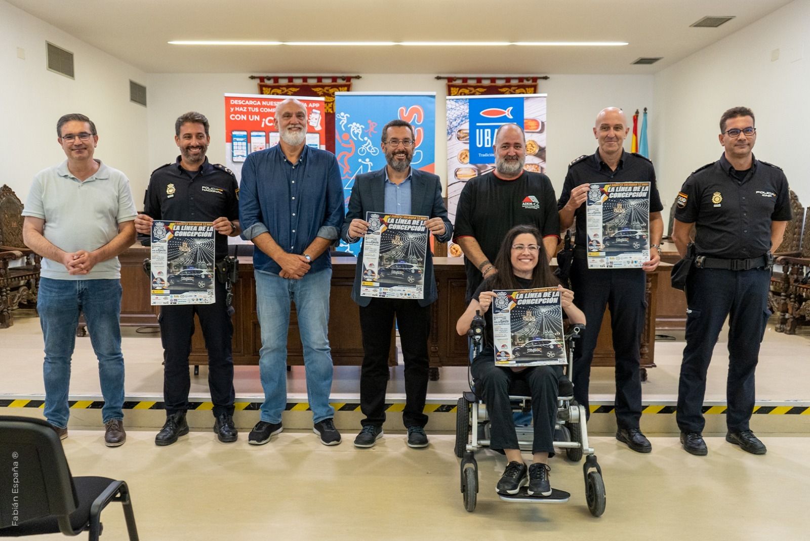 La presentación de la carrera Ruta 091 kilómetros solidarios de la Policía Nacional.