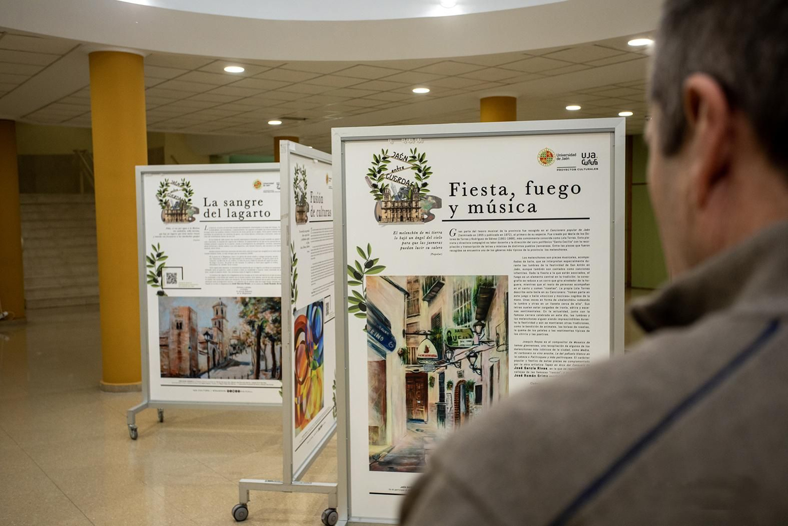 La muestra está abierta hasta este jueves en el Aulario Flores de Lemus del Campus de Las Lagunillas.