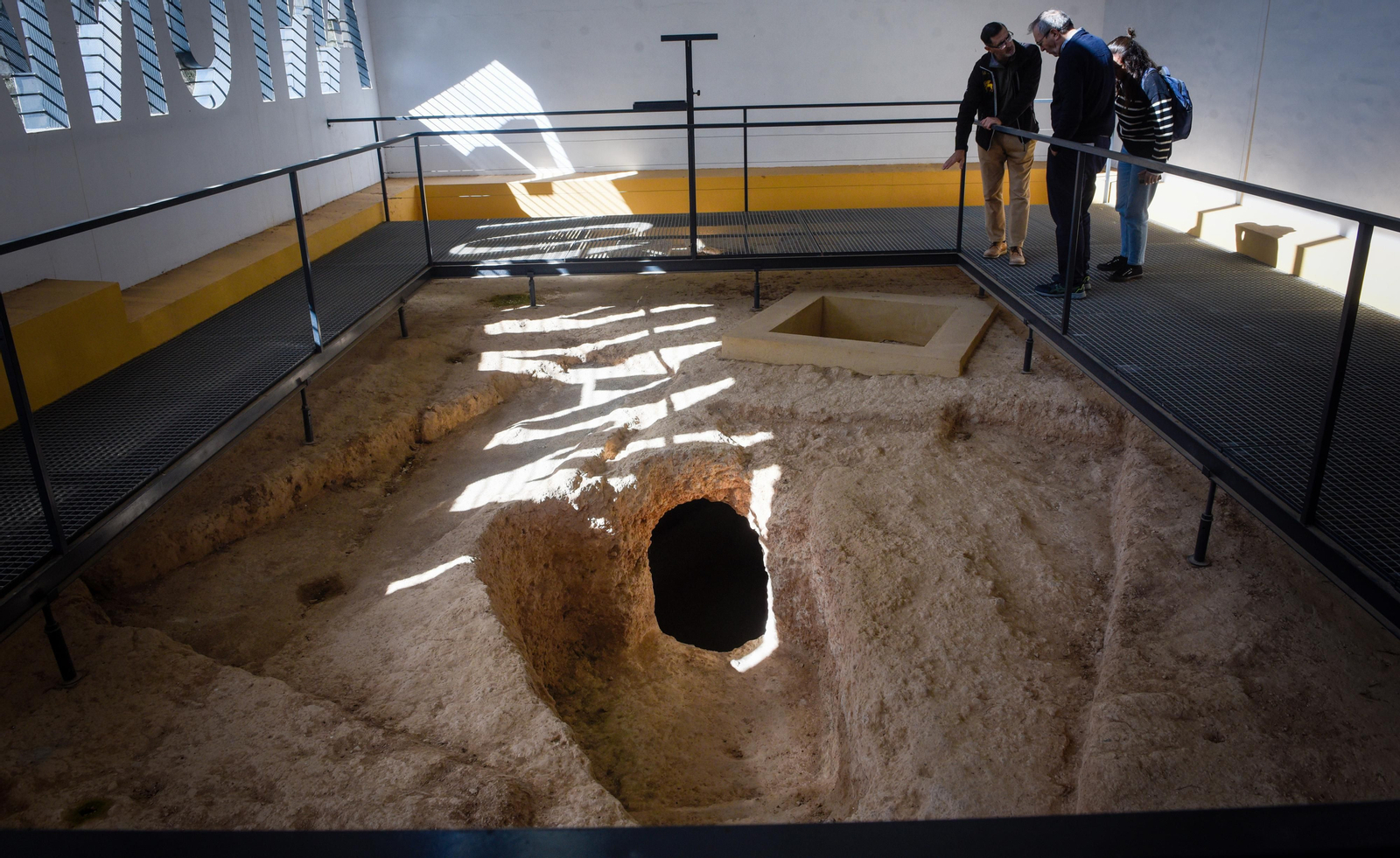 Cueva artificial calcolítica la Antoniana, en Gilena