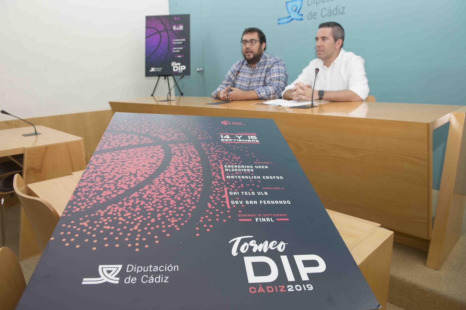 El cartel de la Copa Diputación que se jugará en Algeciras.