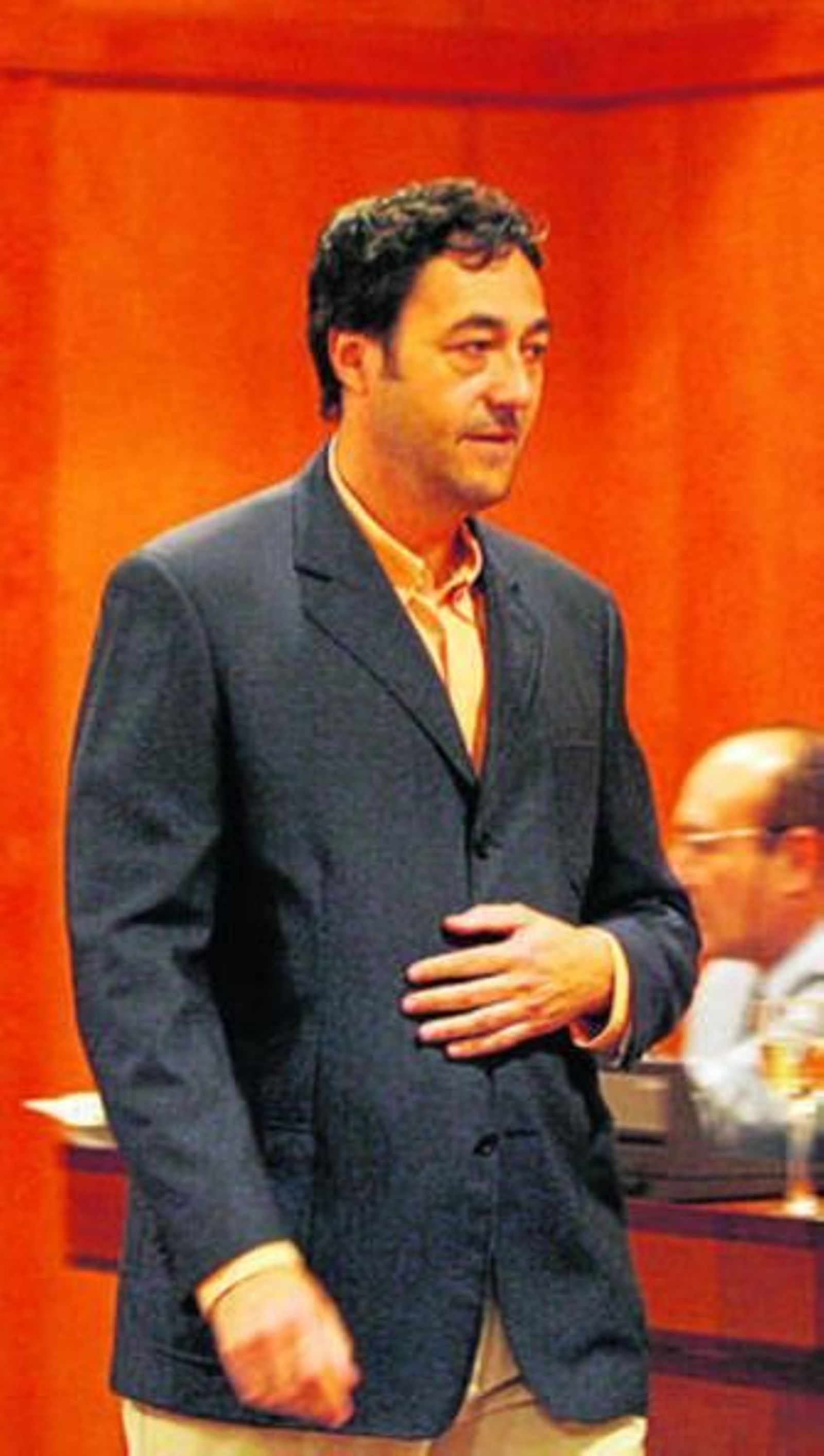 El concejal de UCOR Carlos Baquerín en un Pleno municipal.