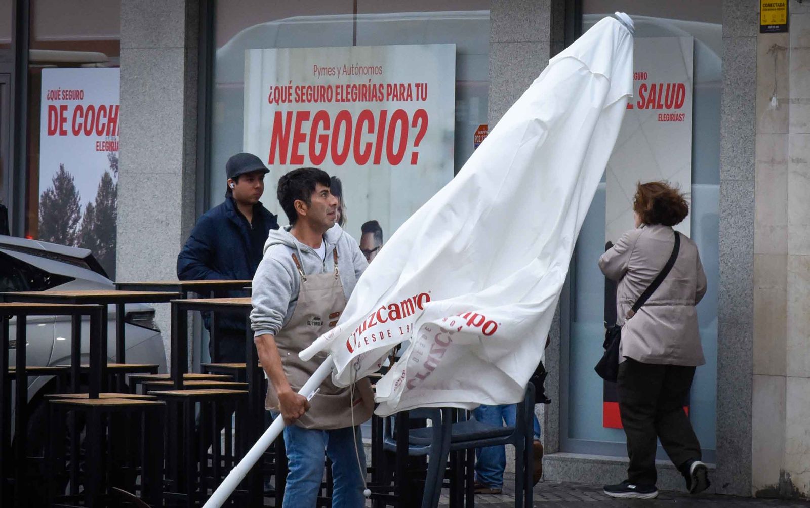 La borrasca Leonardo en Sevilla