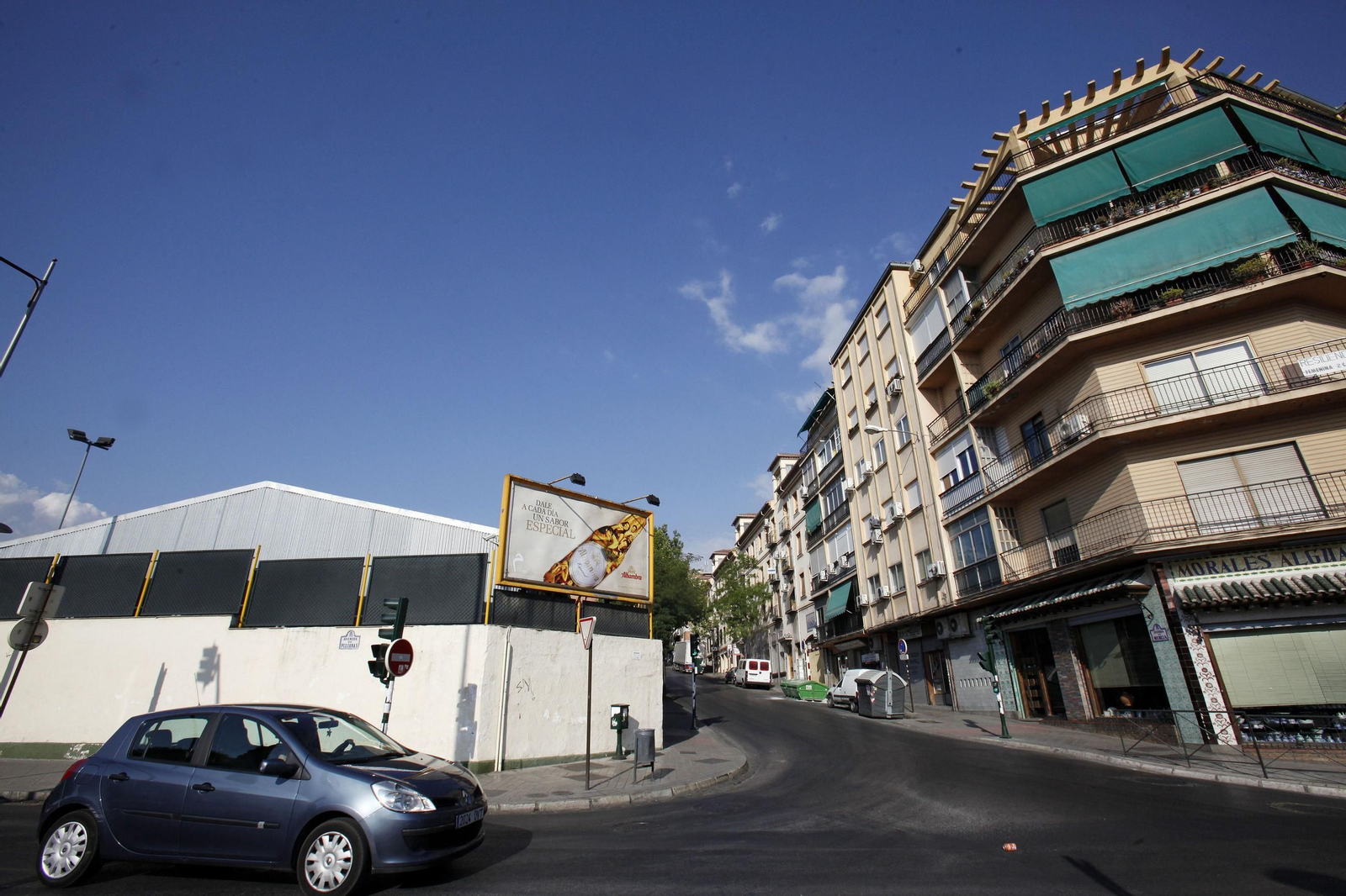 Avenida de Murcia en Granada, donde se sitúa la fábrica de Cervezas Alhambra
