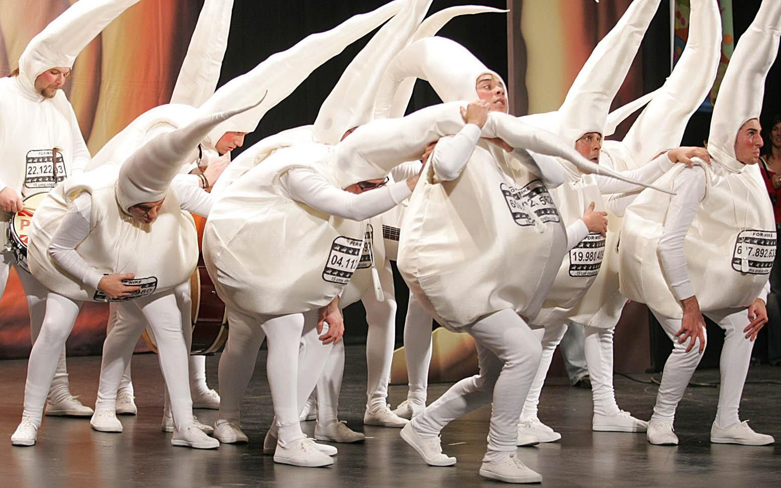 Los que salimos por gusto, chirigota de Antonio Pedro Serrano Álvarez, primer premio de la modalidad.