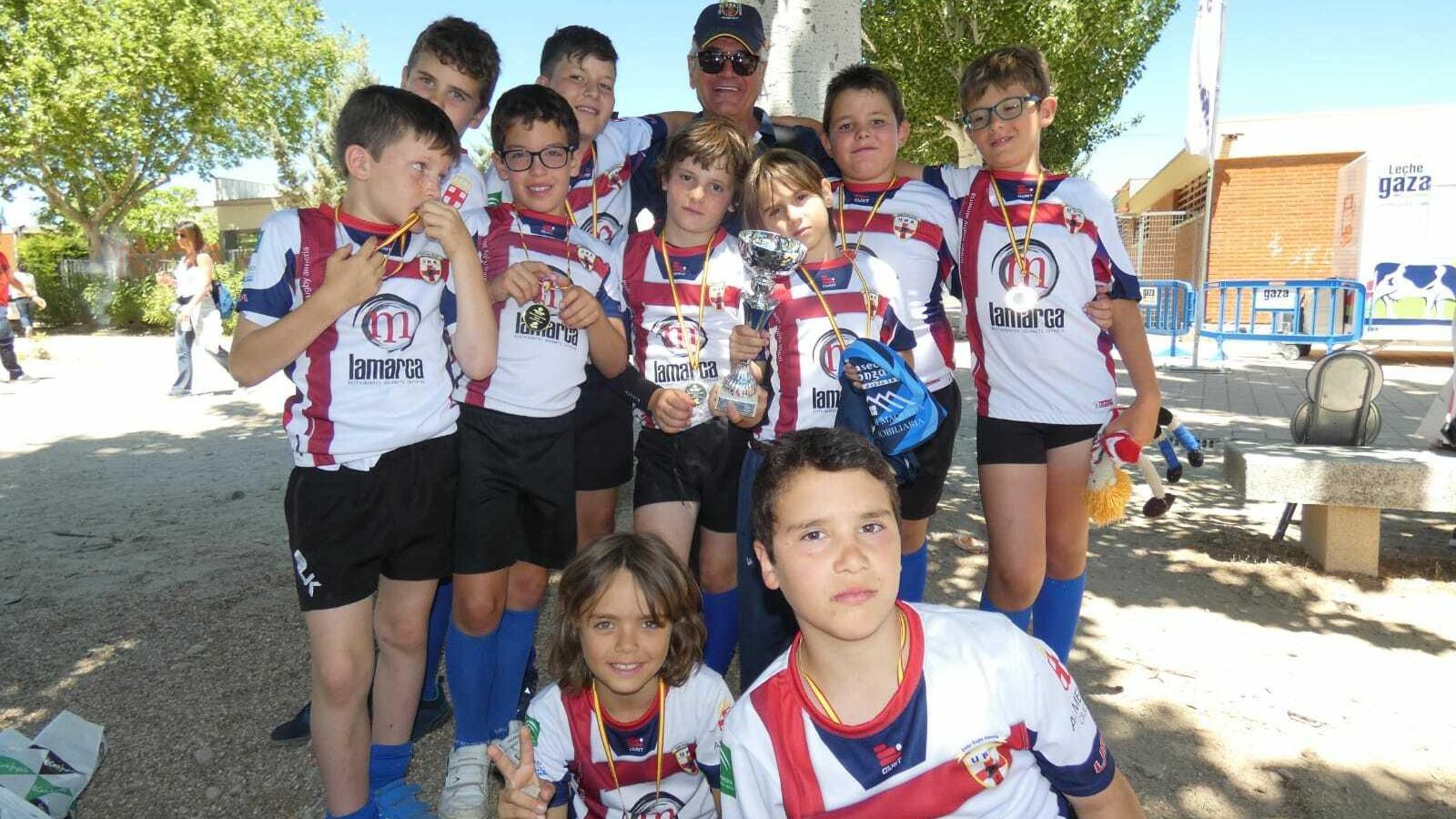 Foto de familia de los almerienses.