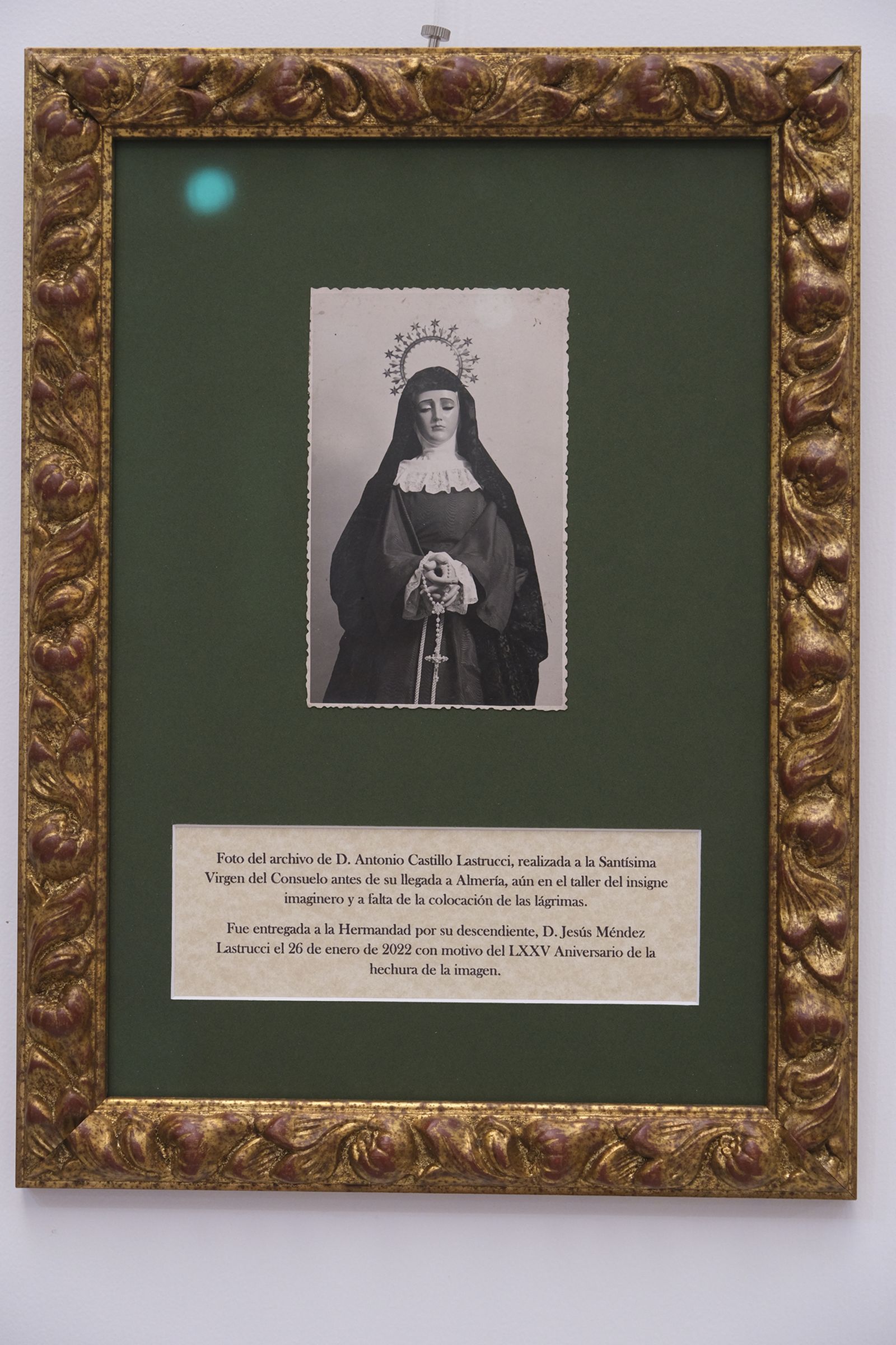 Imágenes exposición Cofradía del Silencio. Diputación de Almería