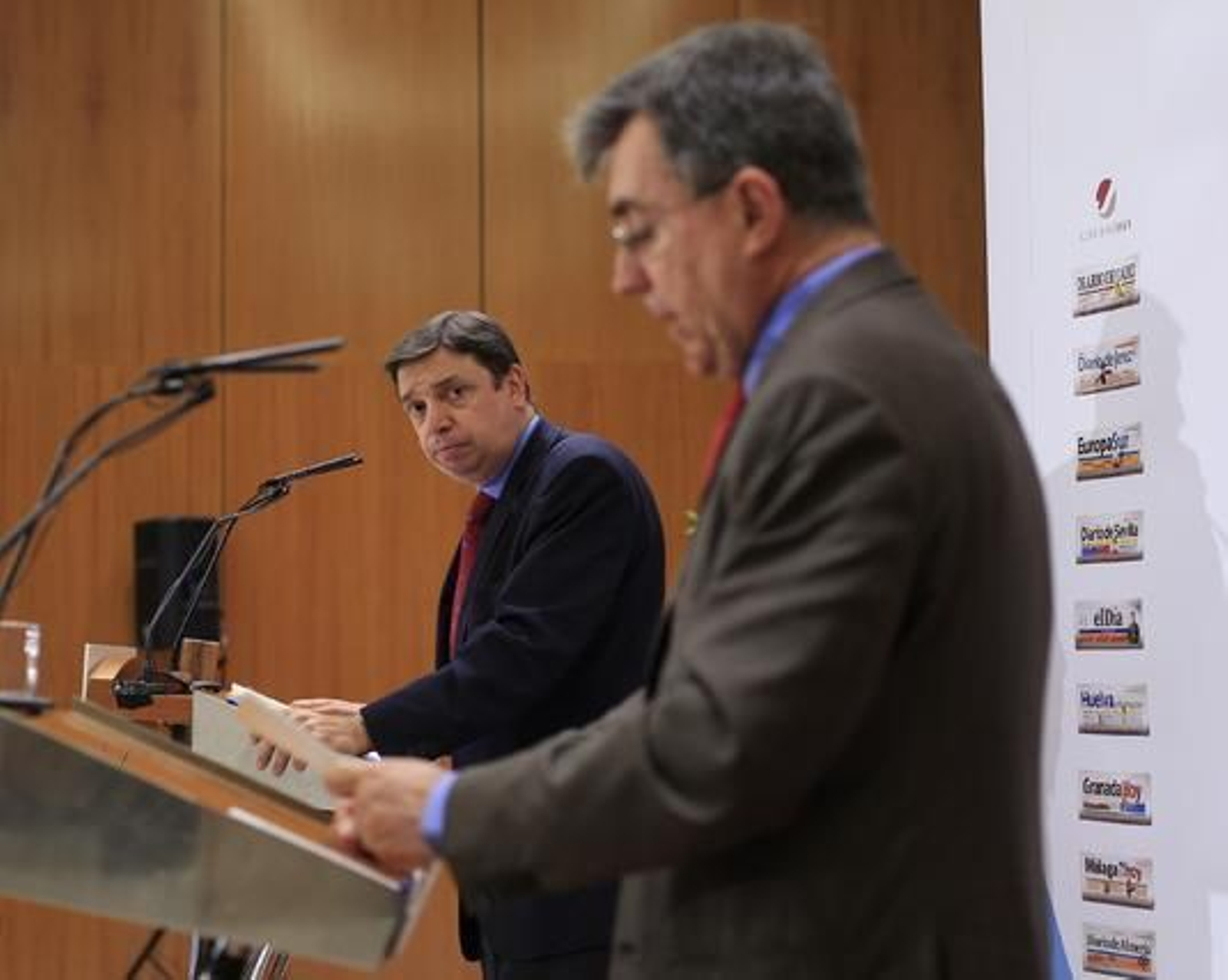 Foro Málaga Hoy con el embajador de España en Marruecos, Don Luis Planas Puchades y personalidades malagueñas.  Foto: Sergio Camacho