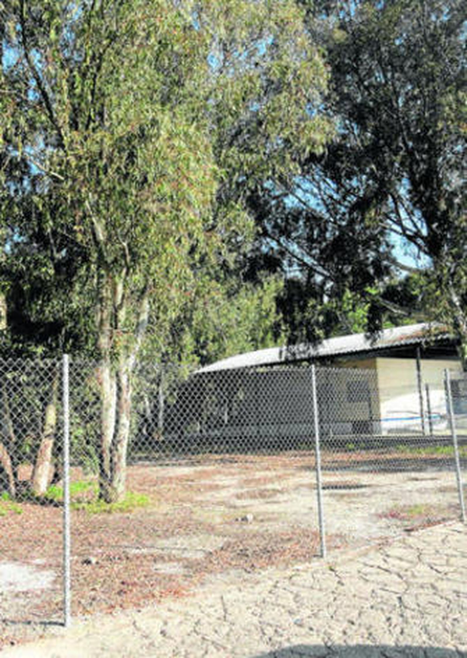 Una imagen de la parcela anexa al colegio, que ya ha sido cedida a la Junta de Andalucía.