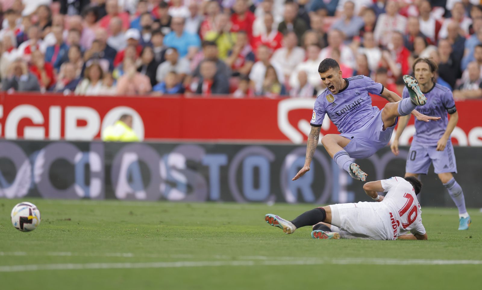 Las imágenes del Sevilla-Madrid