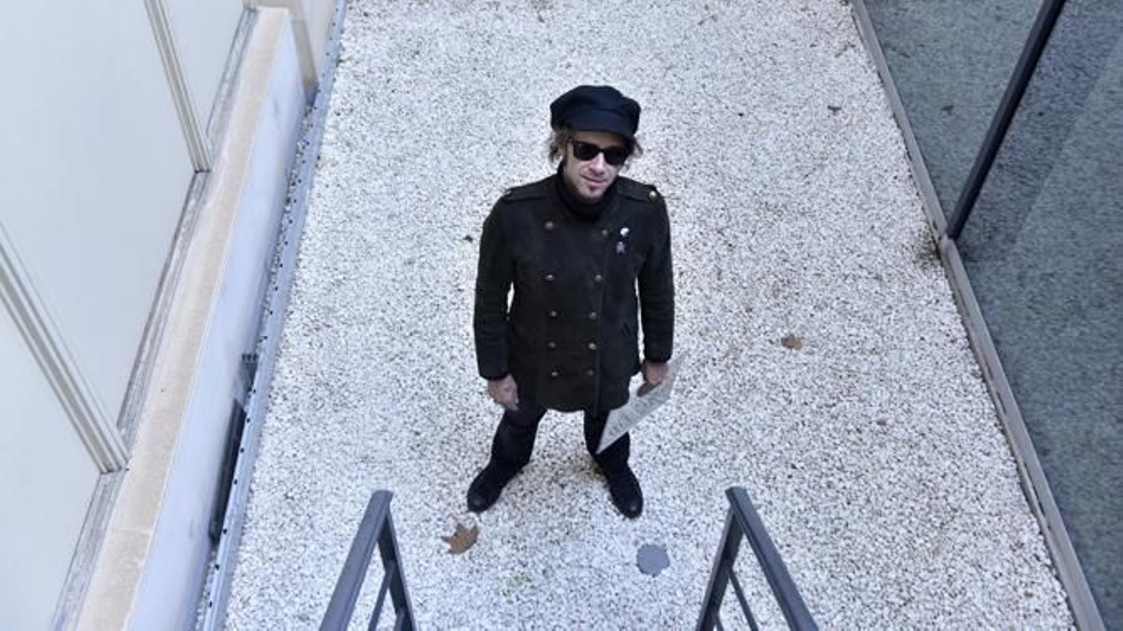 Álvaro Suite, momentos antes de esta entrevista.