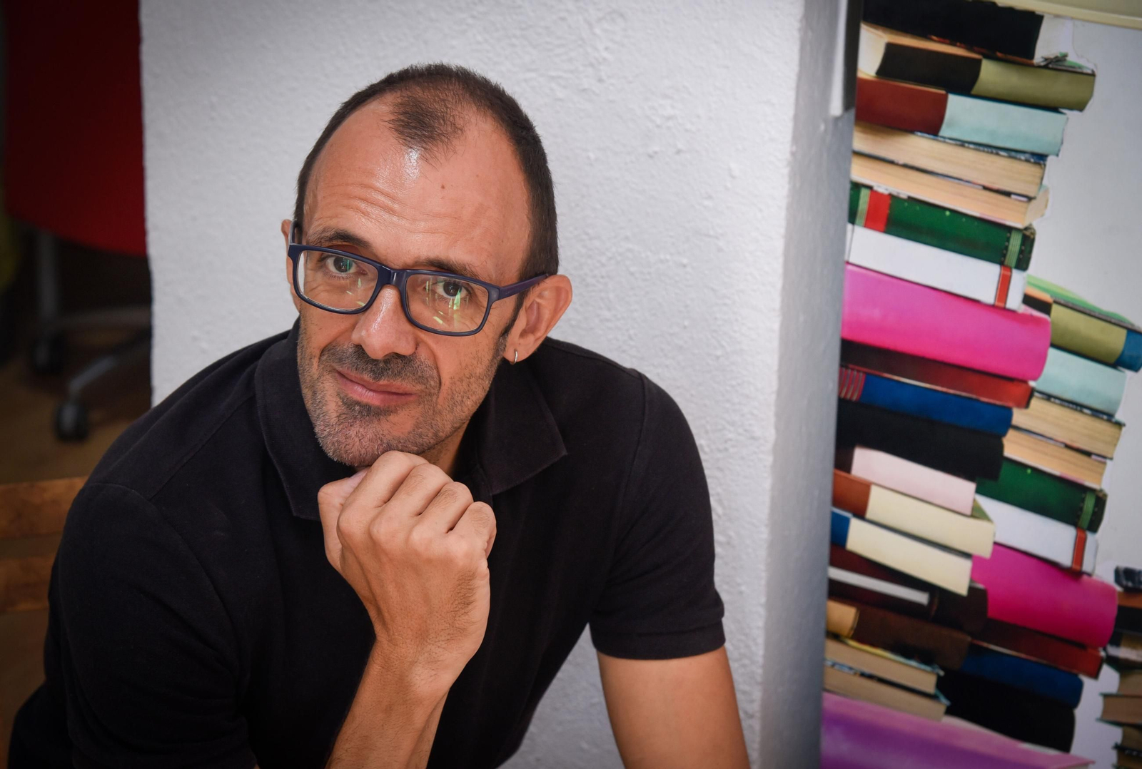 El narrador Isaac Rosa (Sevilla, 1974).