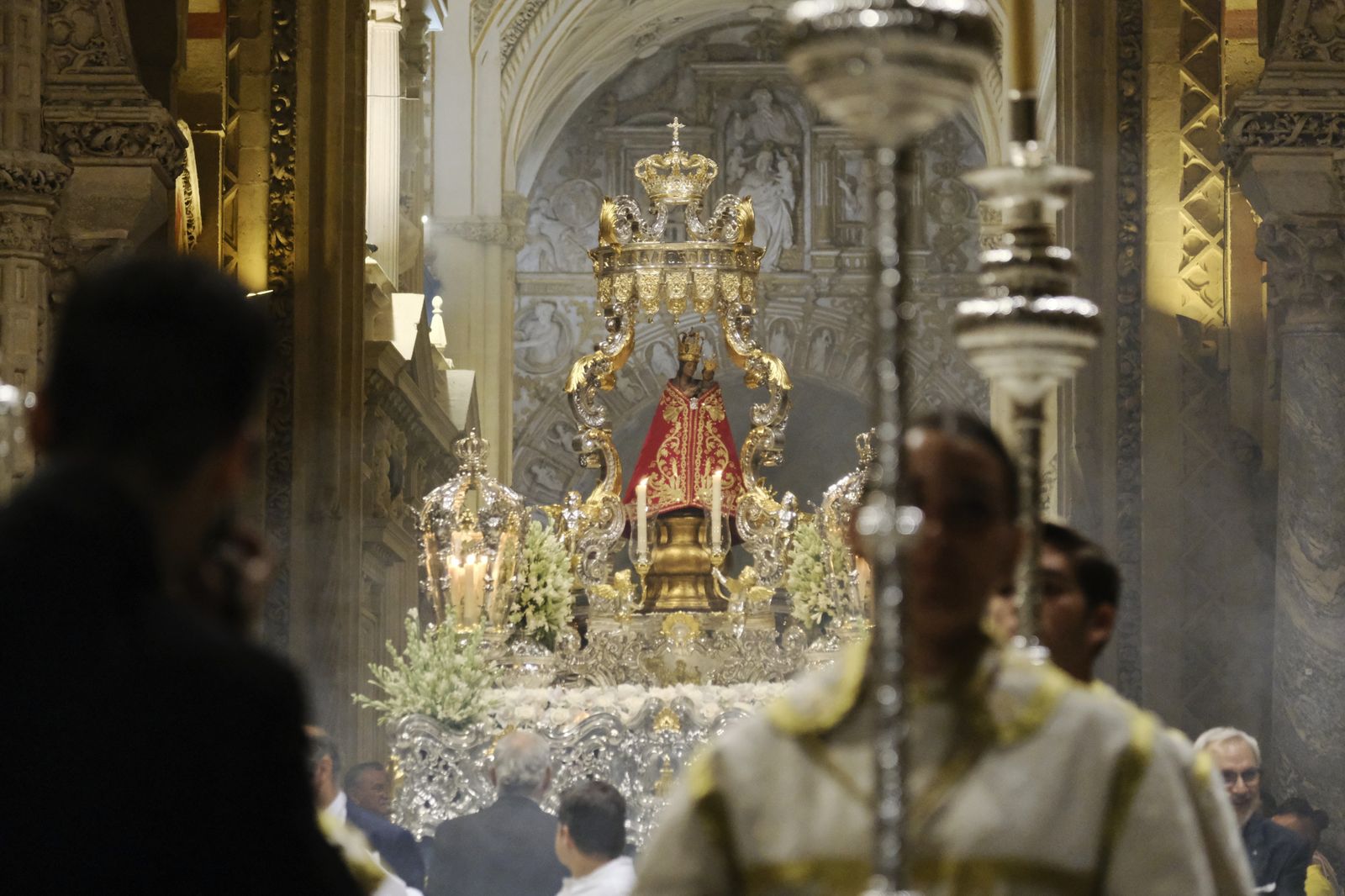 La procesión de la Virgen de la Fuensanta de Córdoba, en imágenes
