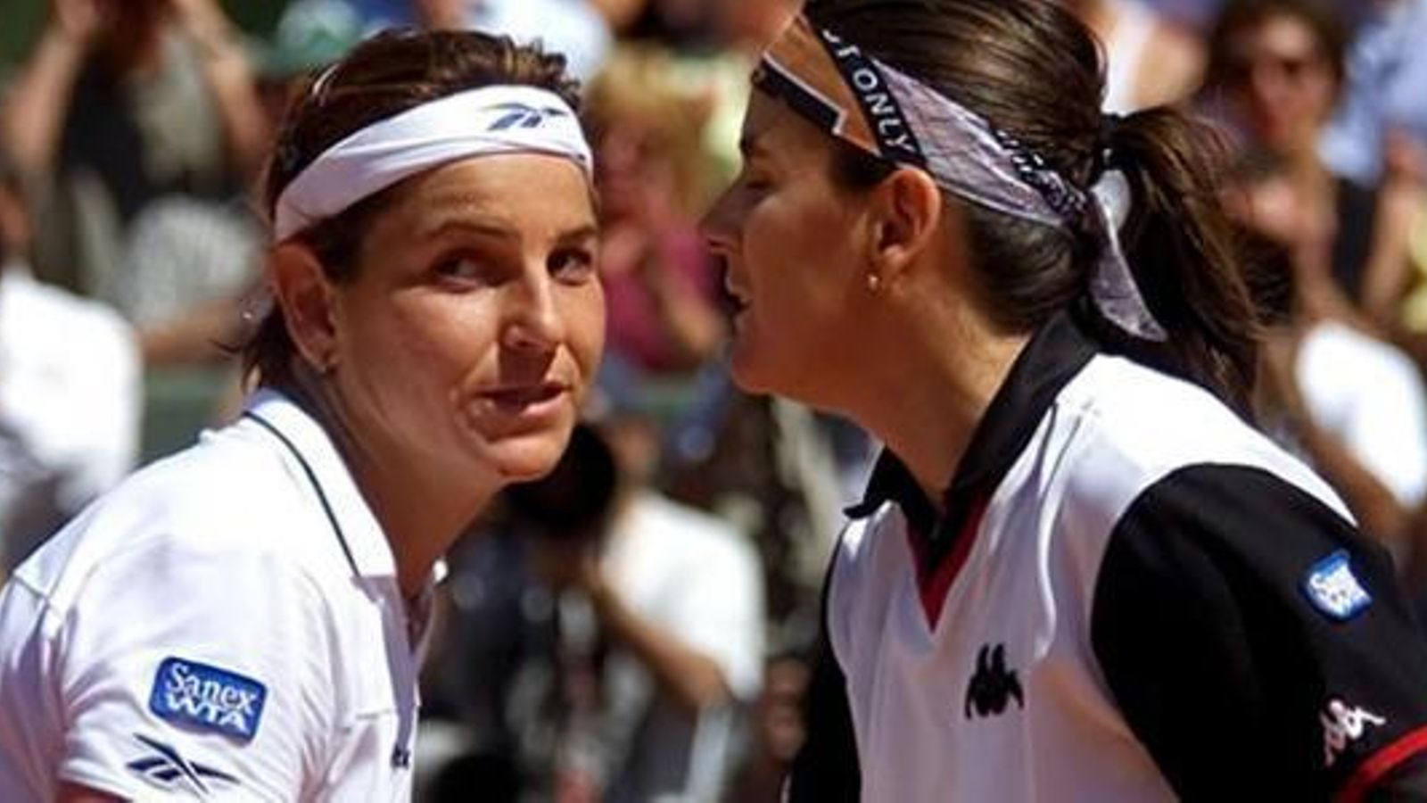 Arantxa Sánchez Vicario y Conchita Martínez.