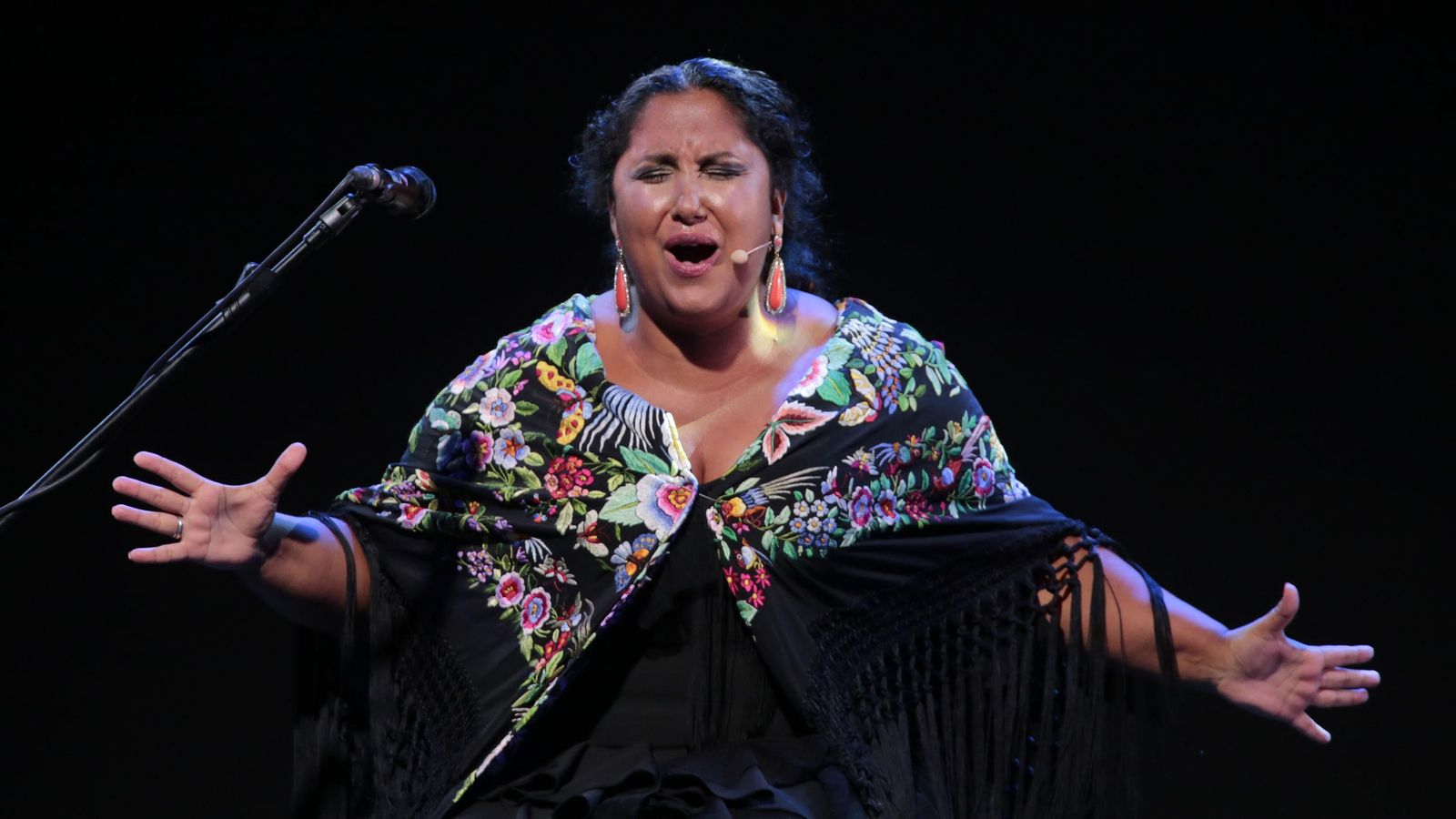 Felipa del Moreno, durante su actuación