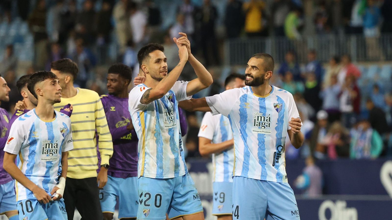 Las fotos del Málaga CF-Cartagena