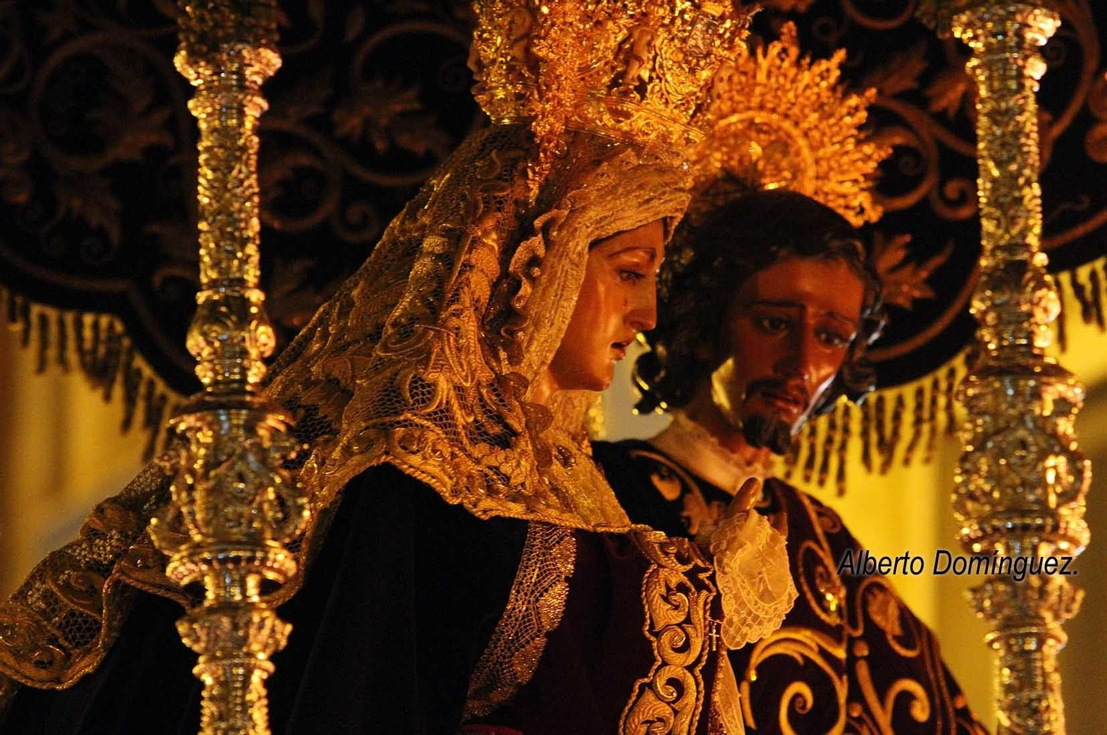 Las imágenes del Nazareno. La Madrugá.