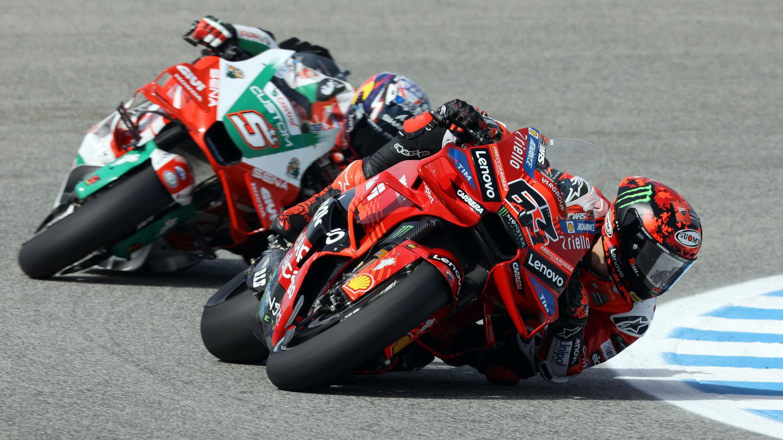 Imágenes de los entrenamientos de MotoGP del Viernes en Jerez