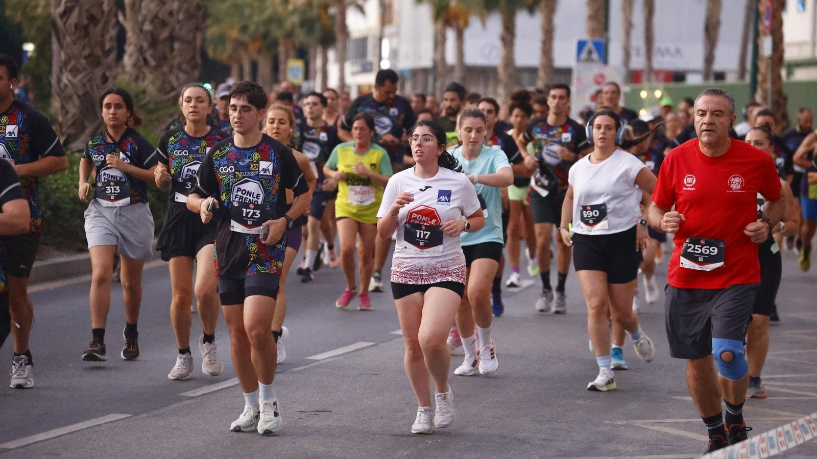 Las fotos de la carrera Ponle Freno de Málaga 2025