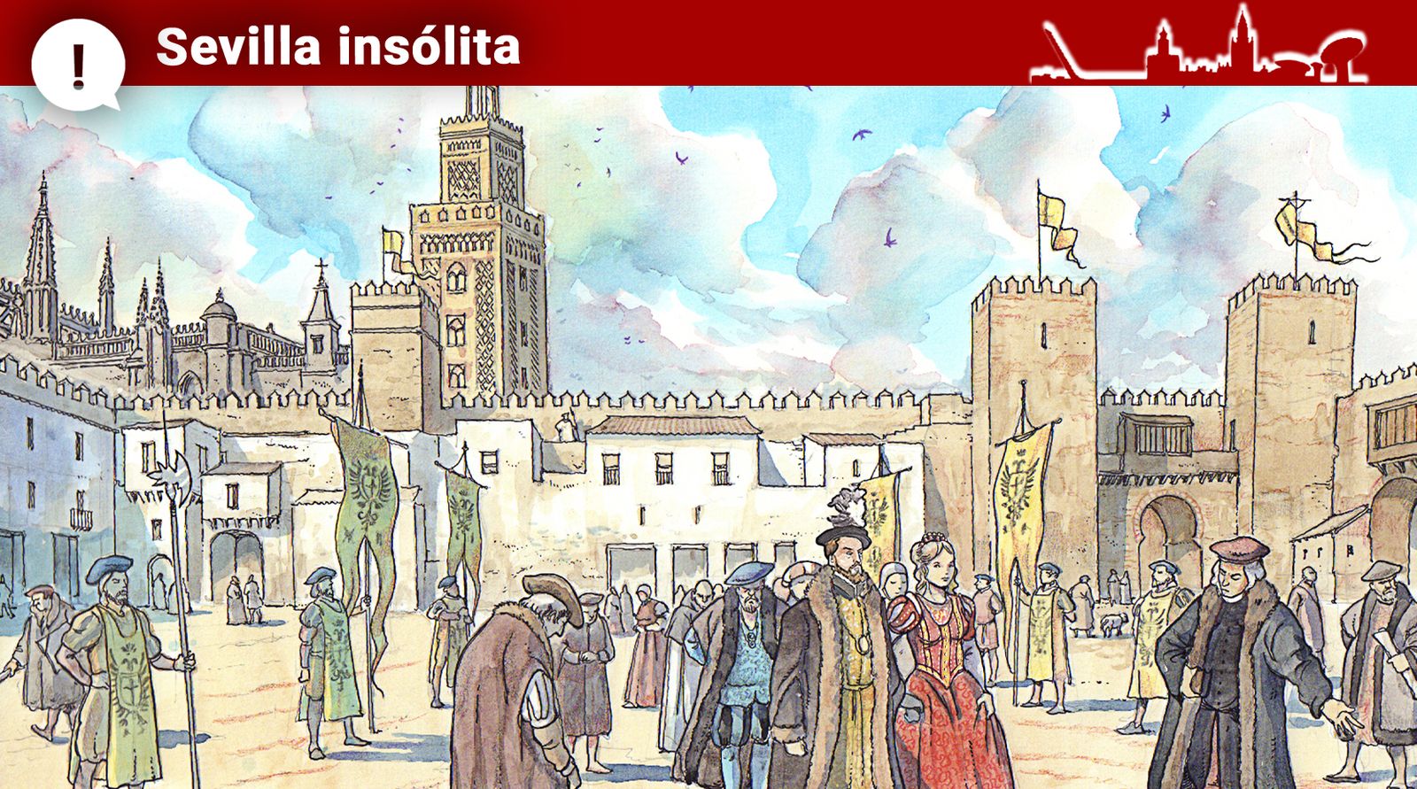 Grabado de la boda de Carlos I con Isabel de Portugal