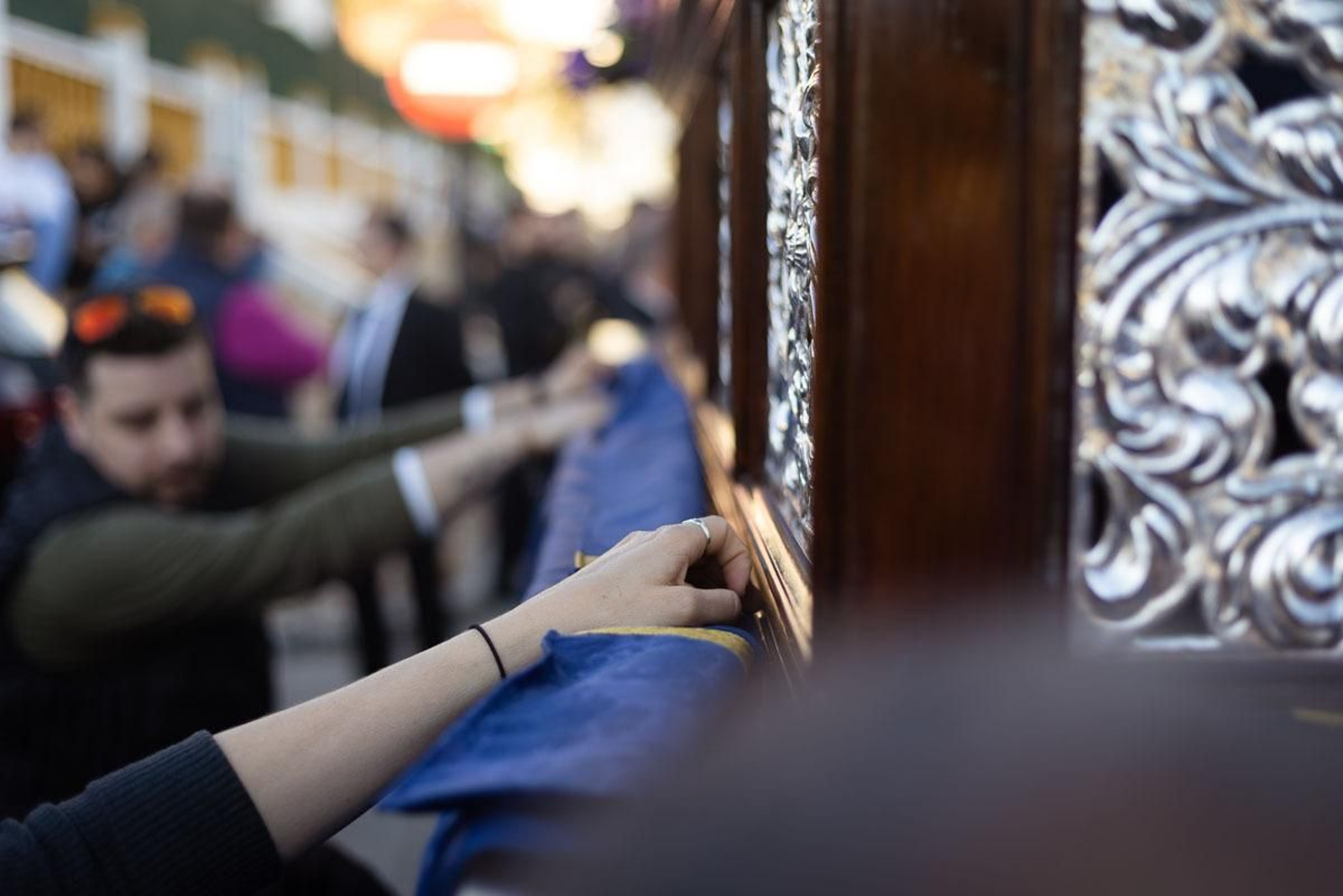 Imágenes de la procesión de Nuestro Padre Jesús de la Salvación