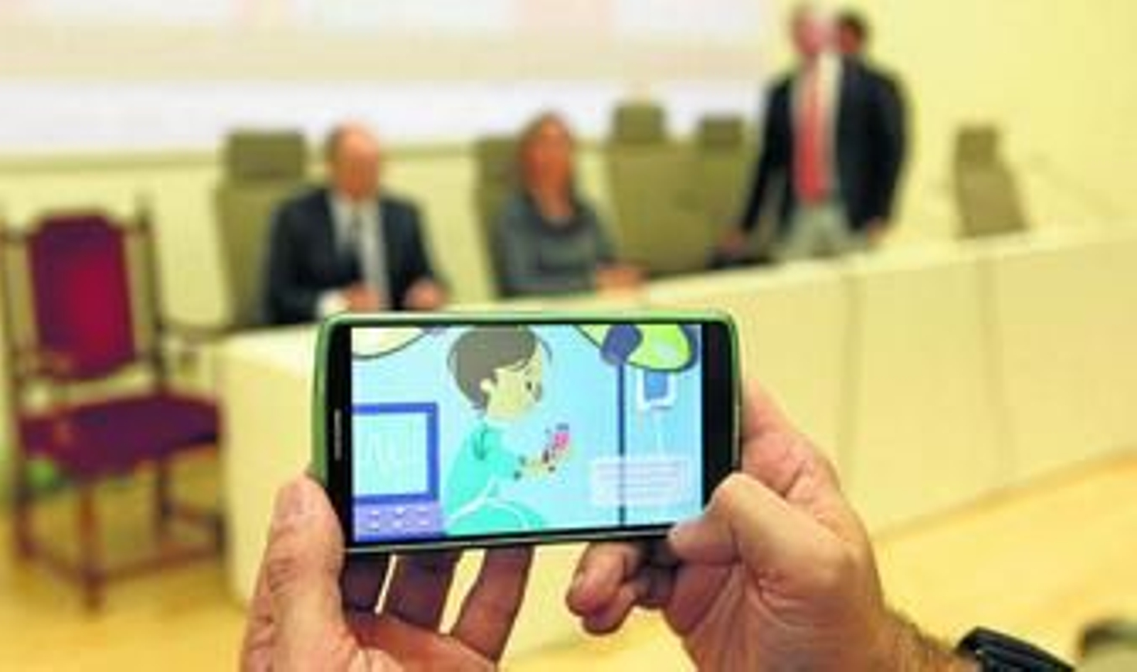 La aplicación se puede descargar en el Market Android y la App Stor de Iphone.