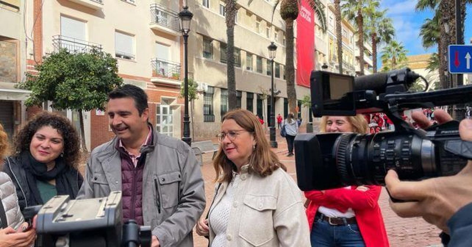 El secretario de Relaciones Institucionales de la Ejecutiva Provincial del PSOE y senador, Amaro Huelva,
