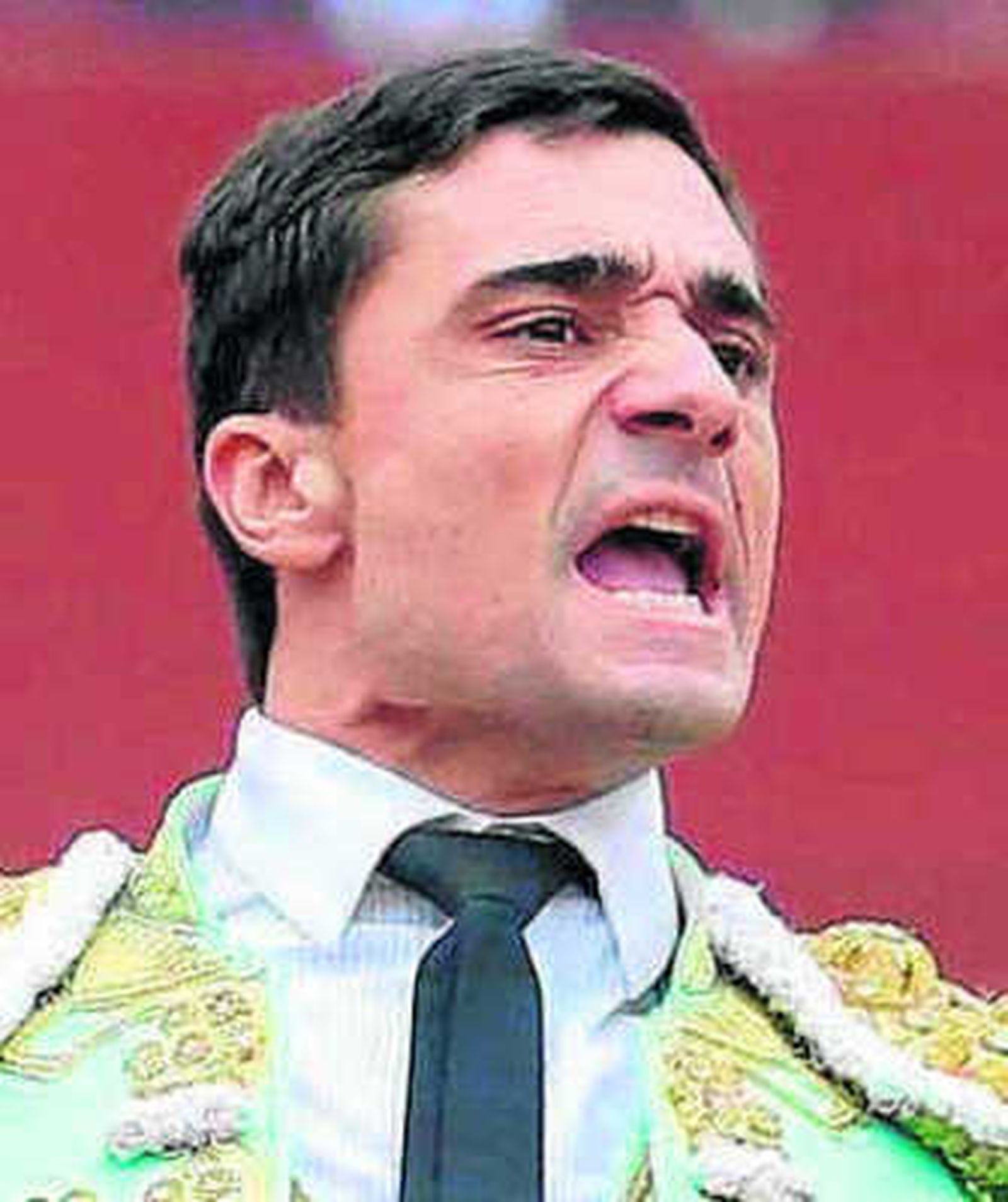 Ureña, en su actuación en Lima.