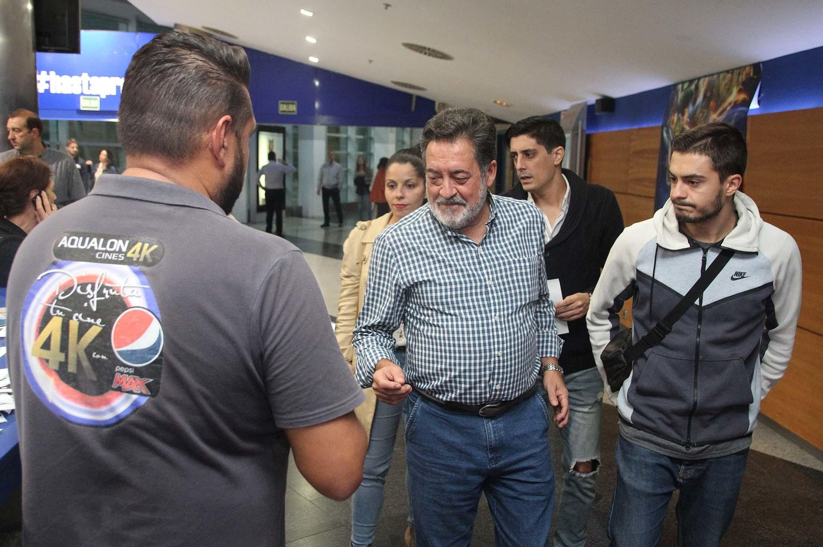 Imágenes de la proyección de la película Bernarda en CineBox Aqualon