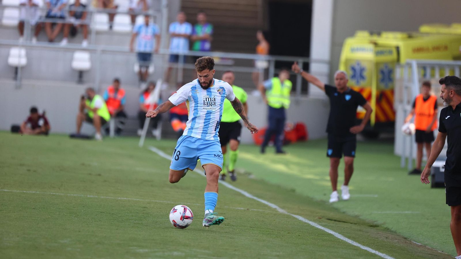 El Málaga CF - Córdoba, en fotos
