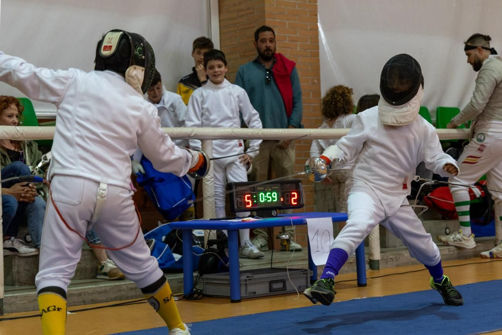En imágenes: inclusión y espectáculo deportivo en la X Torneo de Esgrima Ciudad de Jaén