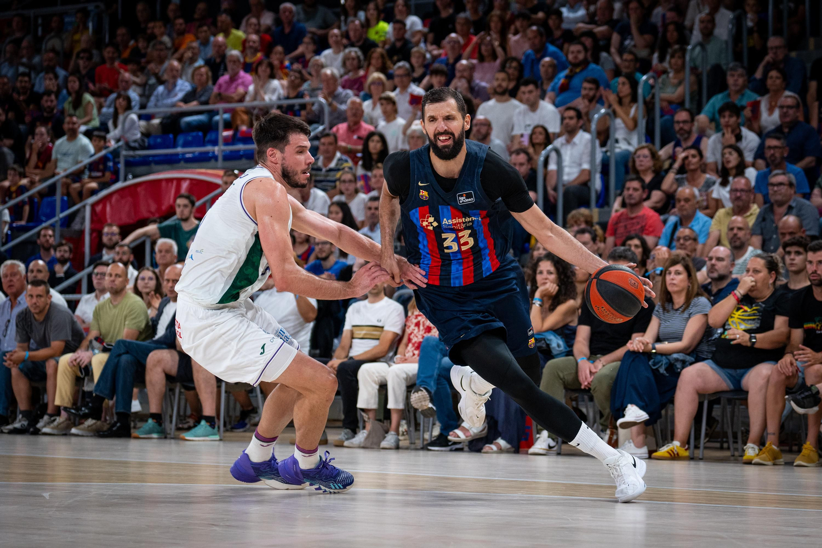 El Barcelona-Unicaja, semifinal del play off ACB, en fotos