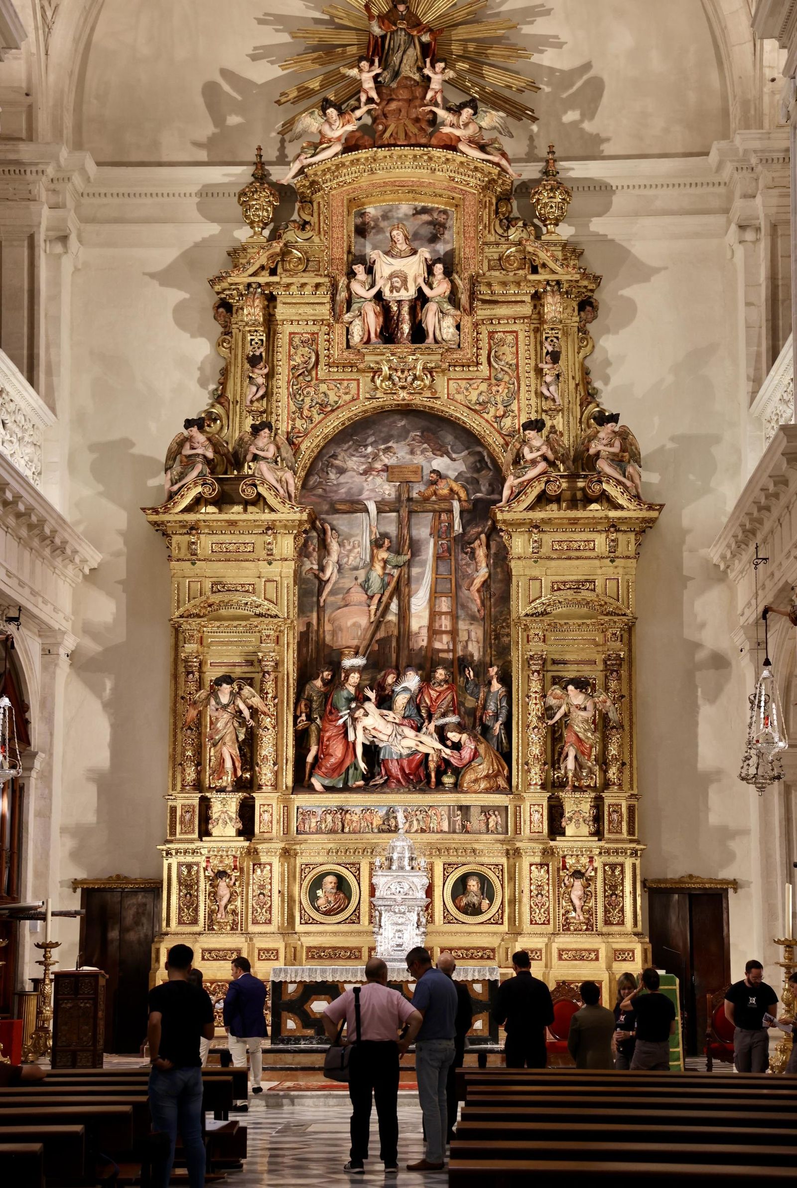 Restauración del retablo de la iglesia del Sagrario