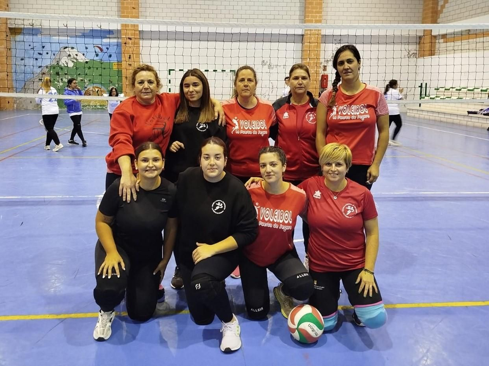 Equipo sénior voleibol femenino