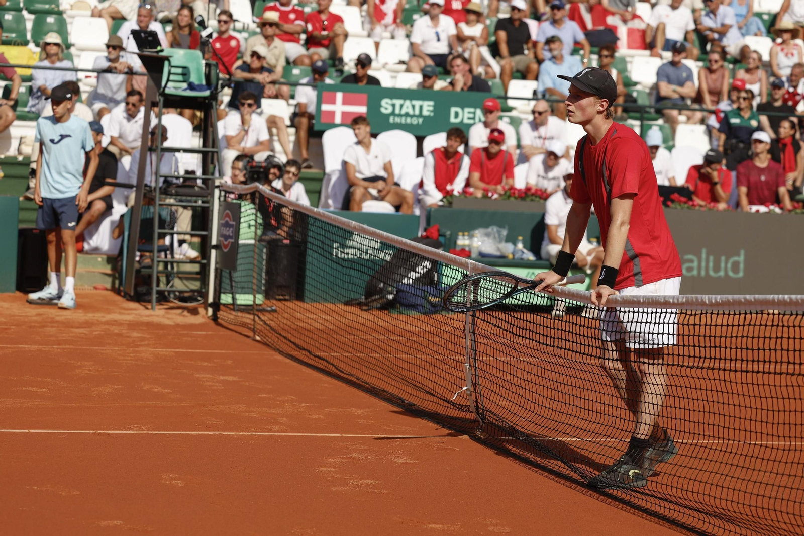 Jaume Munar pierde con Elmer Moller en la Copa Davis en Marbella