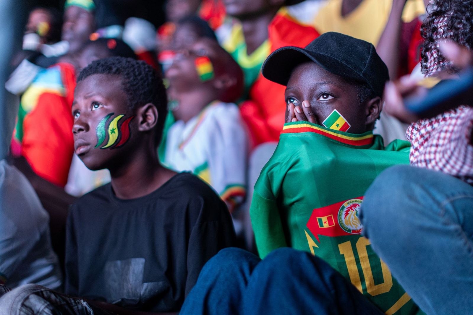 Las fotos de la final entre Marruecos y Senegal