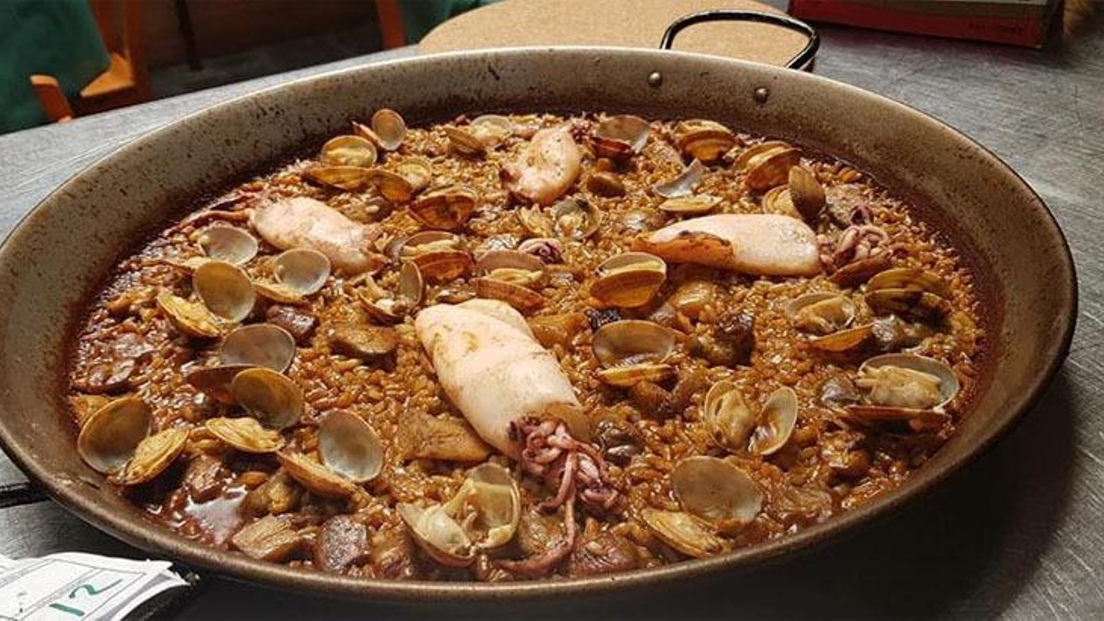Uno de los arroces de Criaito Uno de los arroces de Criaito