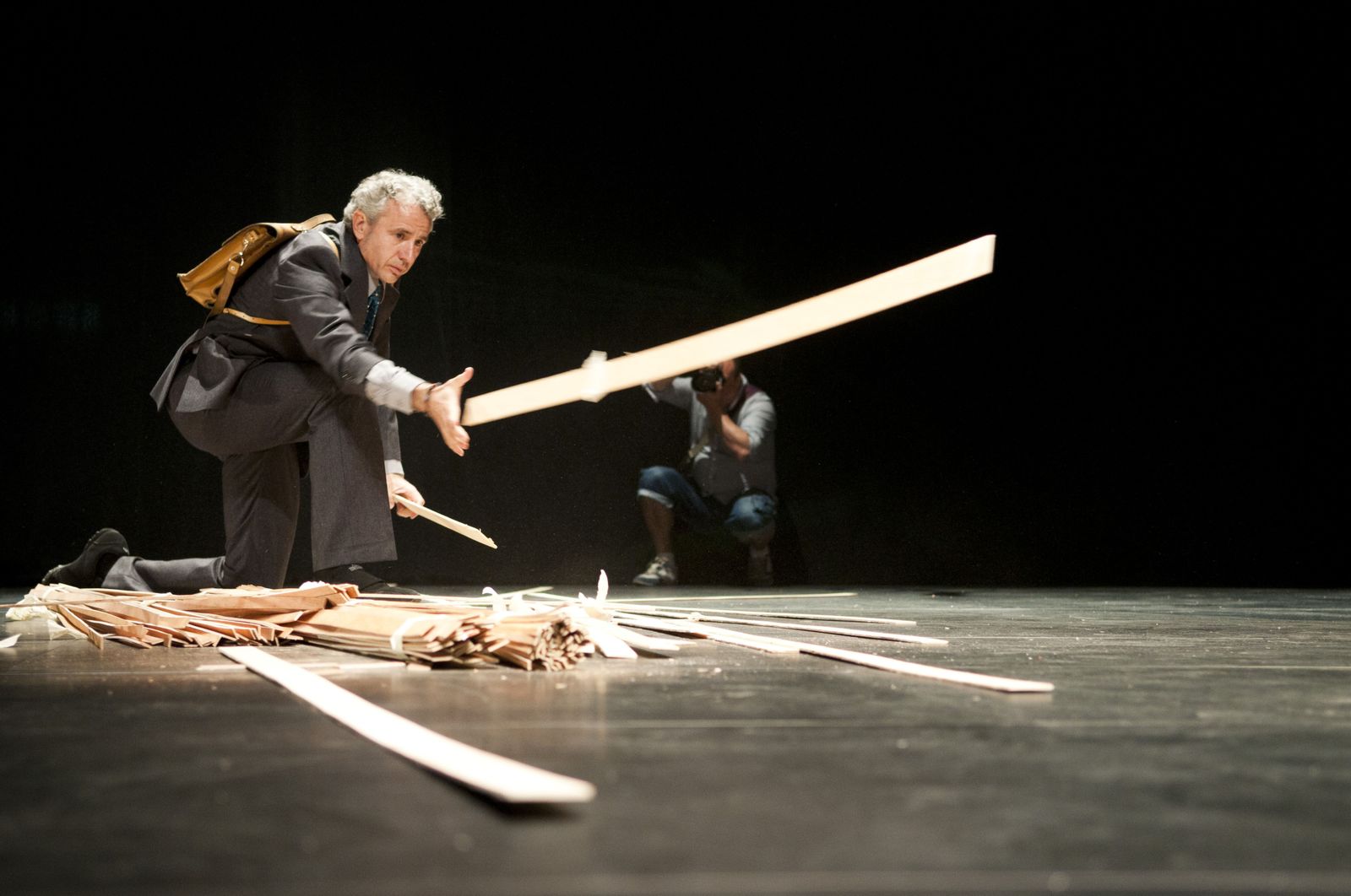 El artista Isidro López-Aparicio (Santisteban del Puerto, 1967).