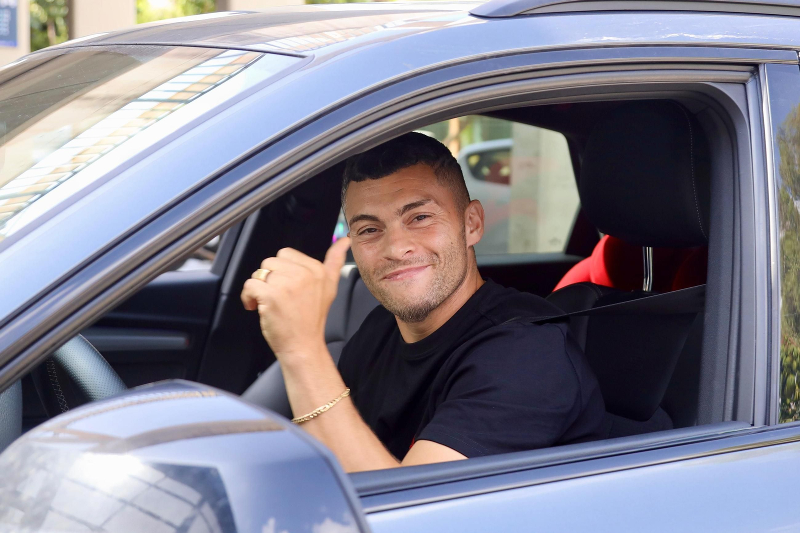 La llegada de Yanis Rahmani a La Rosaleda para fichar por el Málaga CF