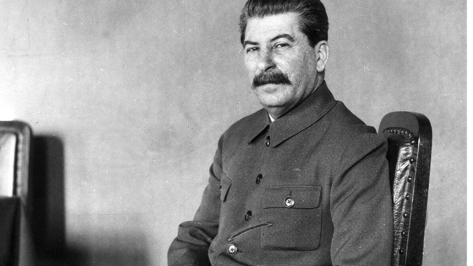 En la imagen, el dictador ruso Stalin.